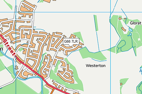 G66 7LR map - OS VectorMap District (Ordnance Survey) G66 7LR map - OS VectorMap District (Ordnance Survey)