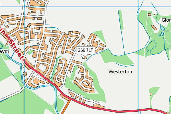 G66 7LT map - OS VectorMap District (Ordnance Survey) G66 7LT map - OS VectorMap District (Ordnance Survey)