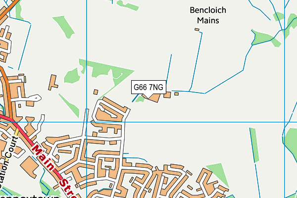 G66 7NG map - OS VectorMap District (Ordnance Survey) G66 7NG map - OS VectorMap District (Ordnance Survey)