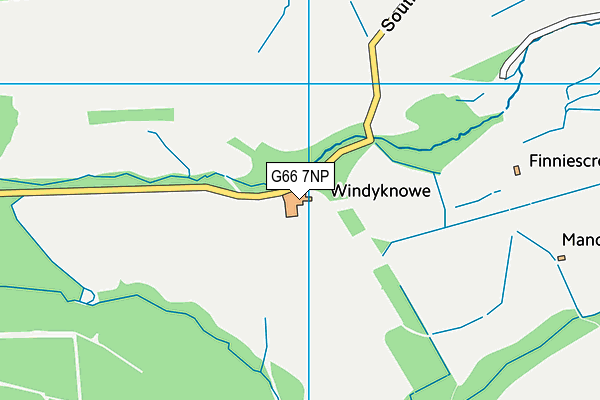 G66 7NP map - OS VectorMap District (Ordnance Survey) G66 7NP map - OS VectorMap District (Ordnance Survey)