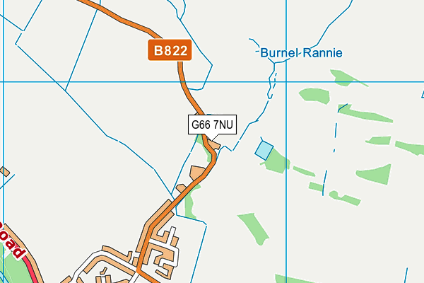 G66 7NU map - OS VectorMap District (Ordnance Survey) G66 7NU map - OS VectorMap District (Ordnance Survey)