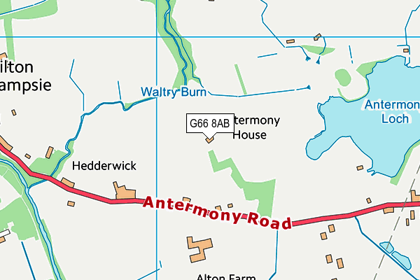 G66 8AB map - OS VectorMap District (Ordnance Survey) G66 8AB map - OS VectorMap District (Ordnance Survey)