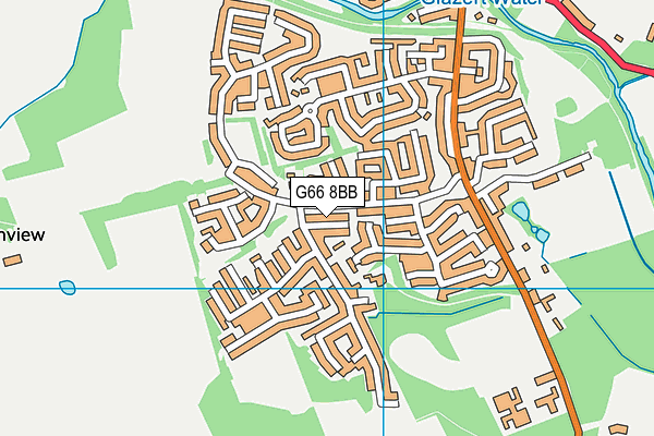 G66 8BB map - OS VectorMap District (Ordnance Survey) G66 8BB map - OS VectorMap District (Ordnance Survey)