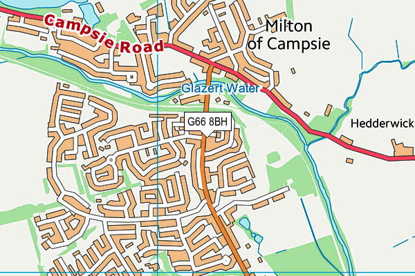 G66 8BH map - OS VectorMap District (Ordnance Survey) G66 8BH map - OS VectorMap District (Ordnance Survey)