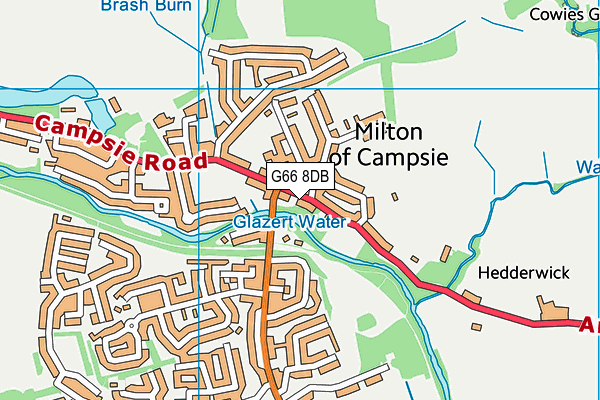 G66 8DB map - OS VectorMap District (Ordnance Survey) G66 8DB map - OS VectorMap District (Ordnance Survey)