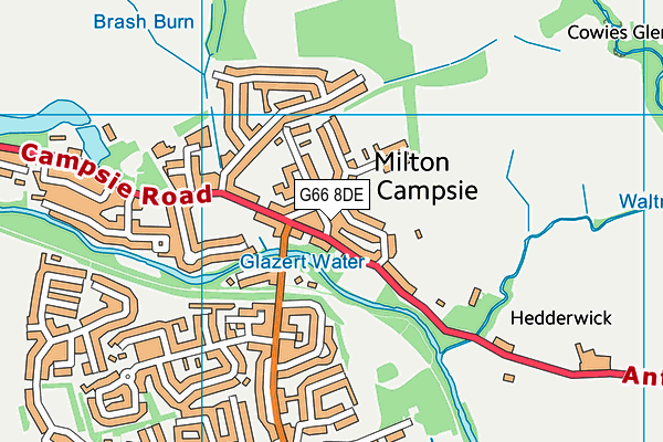 G66 8DE map - OS VectorMap District (Ordnance Survey) G66 8DE map - OS VectorMap District (Ordnance Survey)