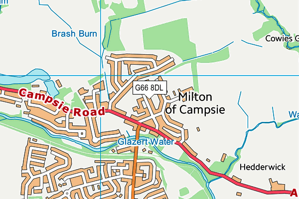 G66 8DL map - OS VectorMap District (Ordnance Survey) G66 8DL map - OS VectorMap District (Ordnance Survey)