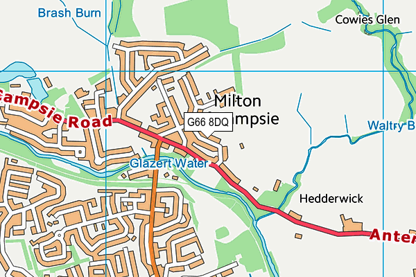 G66 8DQ map - OS VectorMap District (Ordnance Survey) G66 8DQ map - OS VectorMap District (Ordnance Survey)