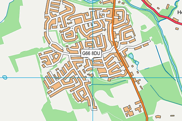 G66 8DU map - OS VectorMap District (Ordnance Survey) G66 8DU map - OS VectorMap District (Ordnance Survey)