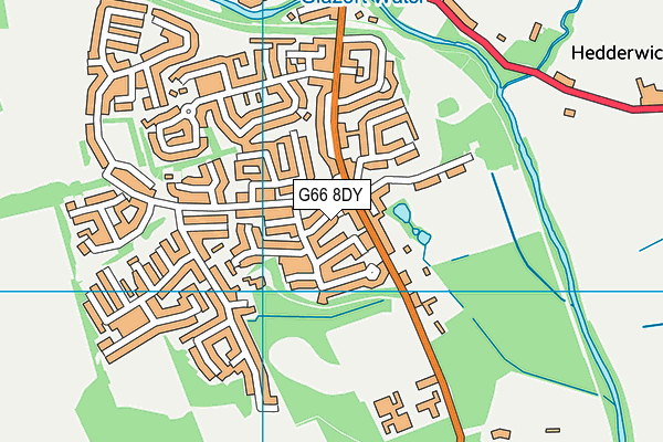 G66 8DY map - OS VectorMap District (Ordnance Survey) G66 8DY map - OS VectorMap District (Ordnance Survey)