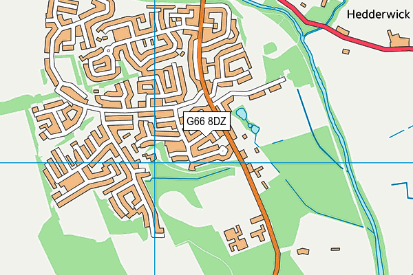 G66 8DZ map - OS VectorMap District (Ordnance Survey) G66 8DZ map - OS VectorMap District (Ordnance Survey)