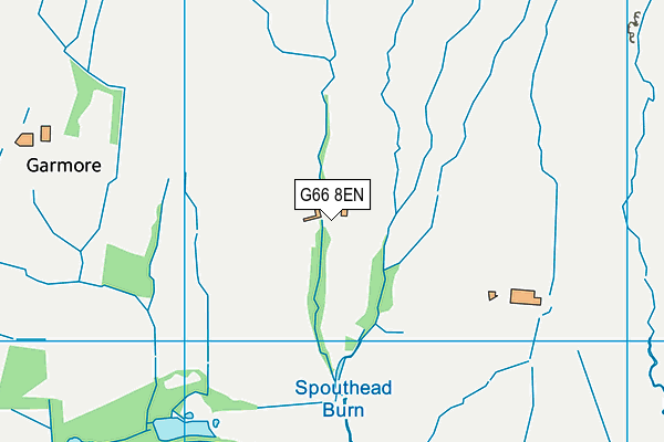 G66 8EN map - OS VectorMap District (Ordnance Survey) G66 8EN map - OS VectorMap District (Ordnance Survey)