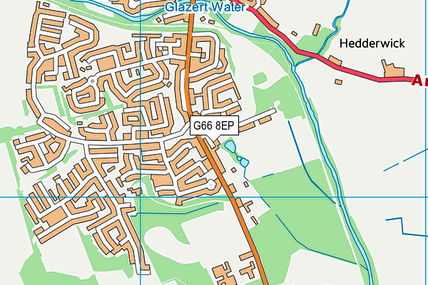 G66 8EP map - OS VectorMap District (Ordnance Survey) G66 8EP map - OS VectorMap District (Ordnance Survey)