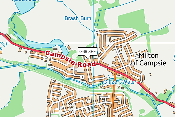 G66 8FF map - OS VectorMap District (Ordnance Survey) G66 8FF map - OS VectorMap District (Ordnance Survey)