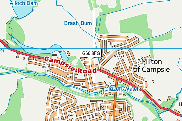 G66 8FG map - OS VectorMap District (Ordnance Survey) G66 8FG map - OS VectorMap District (Ordnance Survey)