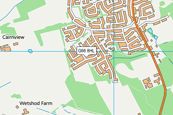 G66 8HL map - OS VectorMap District (Ordnance Survey) G66 8HL map - OS VectorMap District (Ordnance Survey)