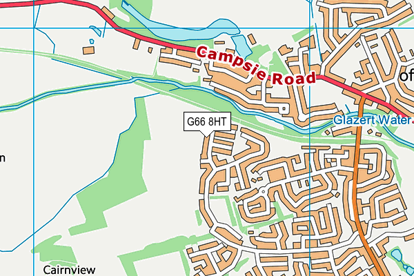 G66 8HT map - OS VectorMap District (Ordnance Survey) G66 8HT map - OS VectorMap District (Ordnance Survey)