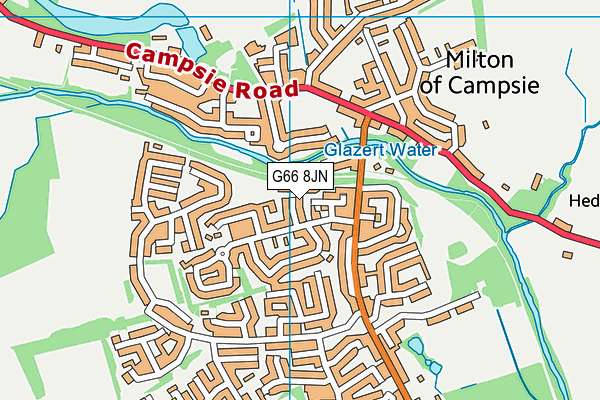 G66 8JN map - OS VectorMap District (Ordnance Survey) G66 8JN map - OS VectorMap District (Ordnance Survey)