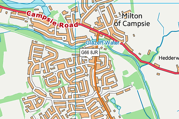G66 8JR map - OS VectorMap District (Ordnance Survey) G66 8JR map - OS VectorMap District (Ordnance Survey)