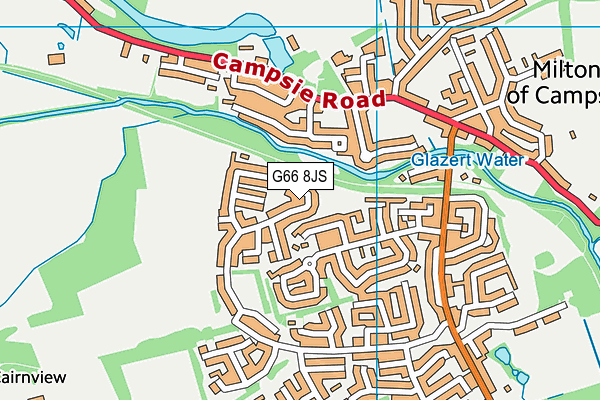 G66 8JS map - OS VectorMap District (Ordnance Survey) G66 8JS map - OS VectorMap District (Ordnance Survey)