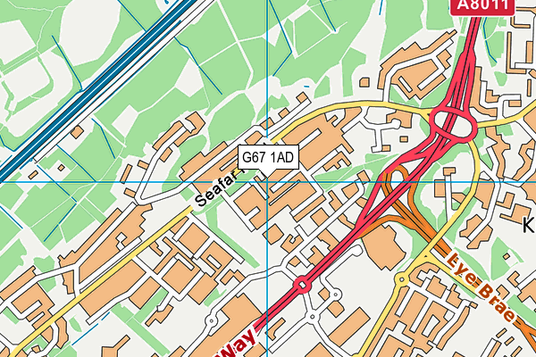 G67 1AD map - OS VectorMap District (Ordnance Survey) G67 1AD map - OS VectorMap District (Ordnance Survey)