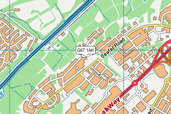 G67 1AH map - OS VectorMap District (Ordnance Survey) G67 1AH map - OS VectorMap District (Ordnance Survey)