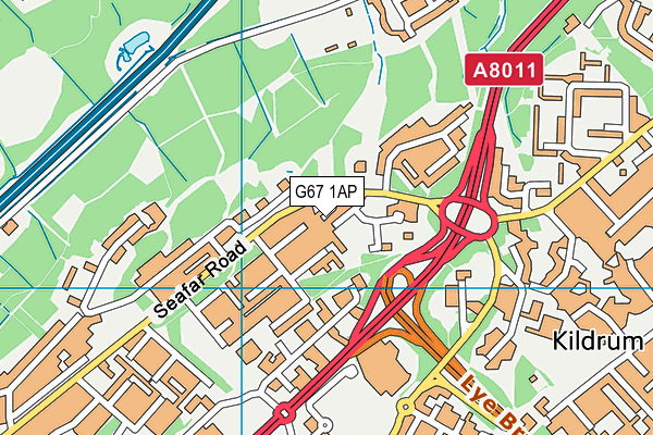 G67 1AP map - OS VectorMap District (Ordnance Survey) G67 1AP map - OS VectorMap District (Ordnance Survey)