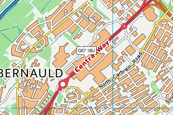 G67 1BU map - OS VectorMap District (Ordnance Survey) G67 1BU map - OS VectorMap District (Ordnance Survey)