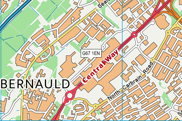 G67 1EN map - OS VectorMap District (Ordnance Survey) G67 1EN map - OS VectorMap District (Ordnance Survey)