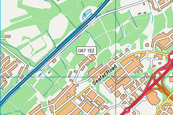 G67 1EZ map - OS VectorMap District (Ordnance Survey) G67 1EZ map - OS VectorMap District (Ordnance Survey)