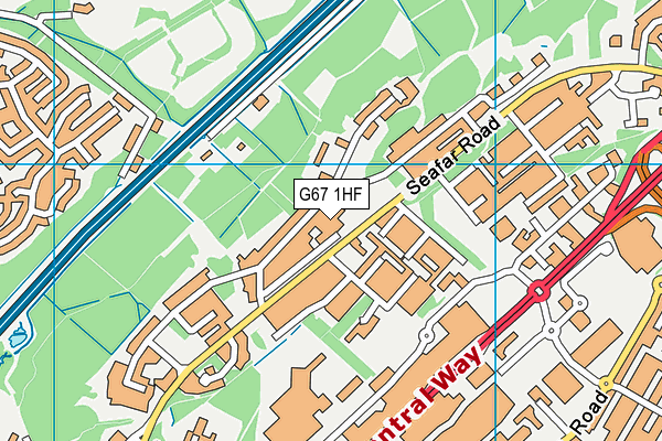G67 1HF map - OS VectorMap District (Ordnance Survey) G67 1HF map - OS VectorMap District (Ordnance Survey)