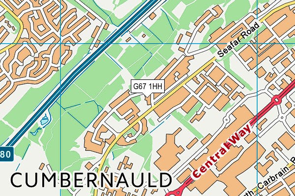 G67 1HH map - OS VectorMap District (Ordnance Survey) G67 1HH map - OS VectorMap District (Ordnance Survey)