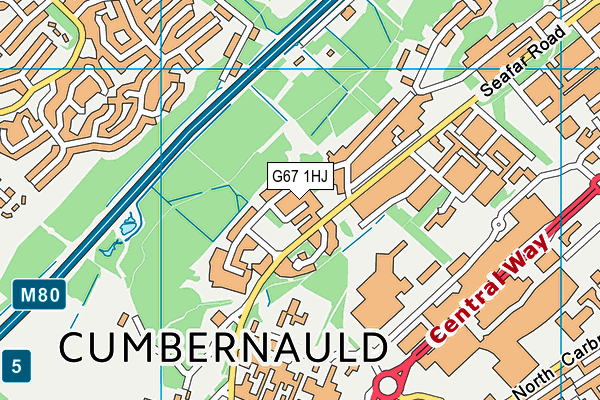 G67 1HJ map - OS VectorMap District (Ordnance Survey) G67 1HJ map - OS VectorMap District (Ordnance Survey)