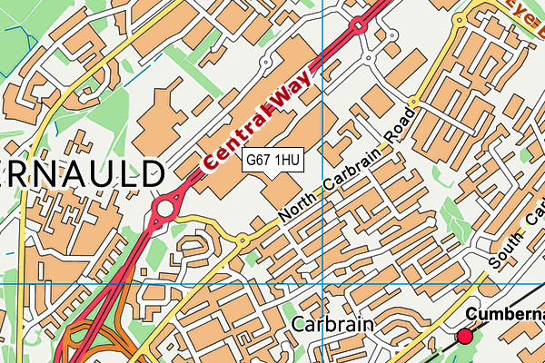 G67 1HU map - OS VectorMap District (Ordnance Survey) G67 1HU map - OS VectorMap District (Ordnance Survey)
