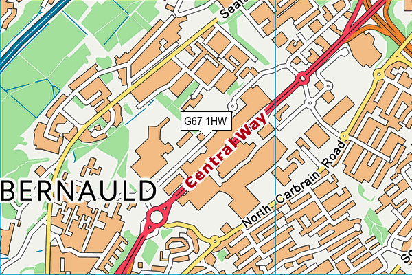 G67 1HW map - OS VectorMap District (Ordnance Survey) G67 1HW map - OS VectorMap District (Ordnance Survey)