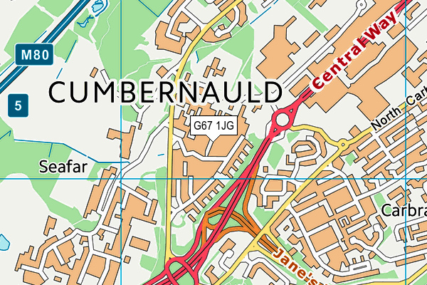 G67 1JG map - OS VectorMap District (Ordnance Survey) G67 1JG map - OS VectorMap District (Ordnance Survey)