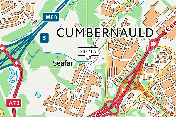 G67 1LA map - OS VectorMap District (Ordnance Survey) G67 1LA map - OS VectorMap District (Ordnance Survey)