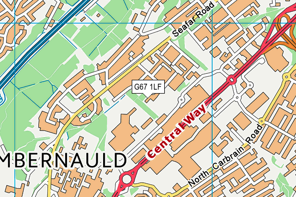 G67 1LF map - OS VectorMap District (Ordnance Survey) G67 1LF map - OS VectorMap District (Ordnance Survey)