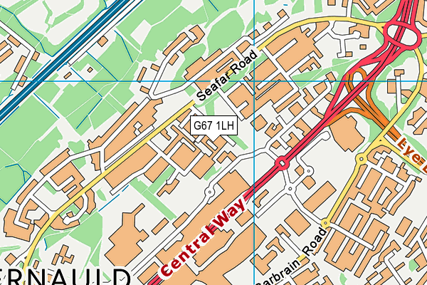 G67 1LH map - OS VectorMap District (Ordnance Survey) G67 1LH map - OS VectorMap District (Ordnance Survey)