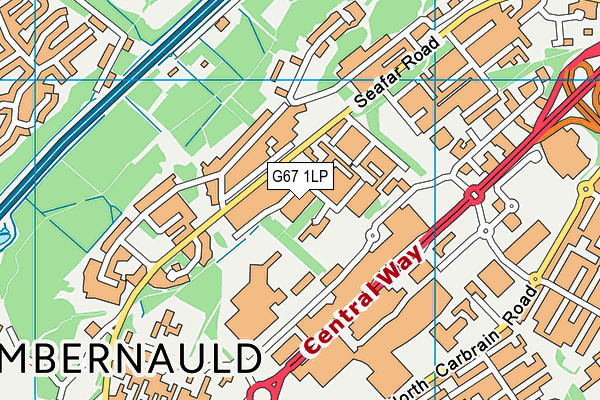 G67 1LP map - OS VectorMap District (Ordnance Survey) G67 1LP map - OS VectorMap District (Ordnance Survey)