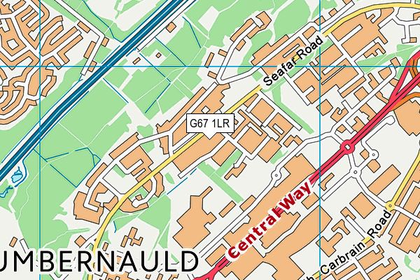 G67 1LR map - OS VectorMap District (Ordnance Survey) G67 1LR map - OS VectorMap District (Ordnance Survey)