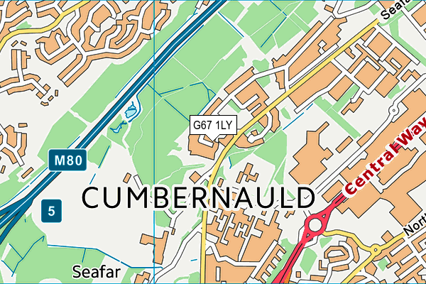 G67 1LY map - OS VectorMap District (Ordnance Survey) G67 1LY map - OS VectorMap District (Ordnance Survey)
