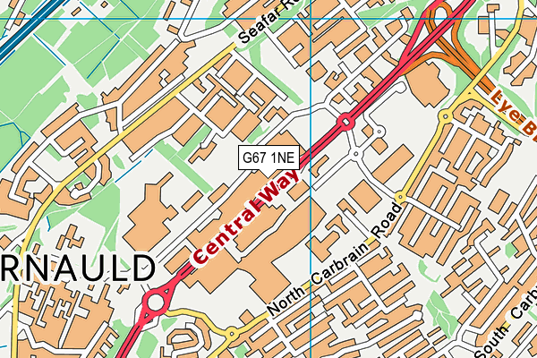 G67 1NE map - OS VectorMap District (Ordnance Survey) G67 1NE map - OS VectorMap District (Ordnance Survey)