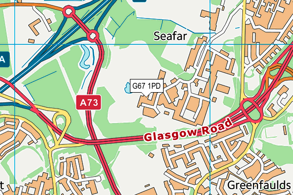 G67 1PD map - OS VectorMap District (Ordnance Survey) G67 1PD map - OS VectorMap District (Ordnance Survey)