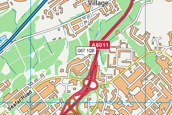 G67 1QB map - OS VectorMap District (Ordnance Survey) G67 1QB map - OS VectorMap District (Ordnance Survey)