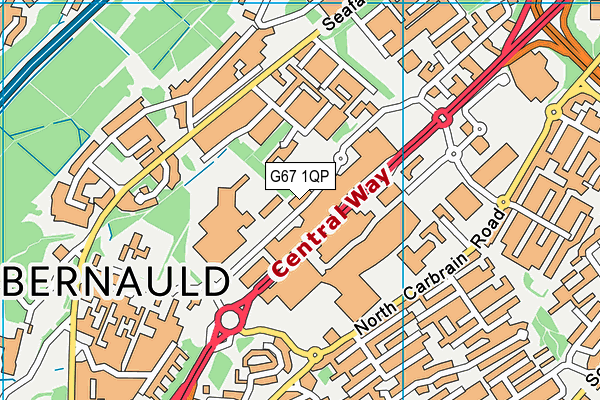 G67 1QP map - OS VectorMap District (Ordnance Survey) G67 1QP map - OS VectorMap District (Ordnance Survey)
