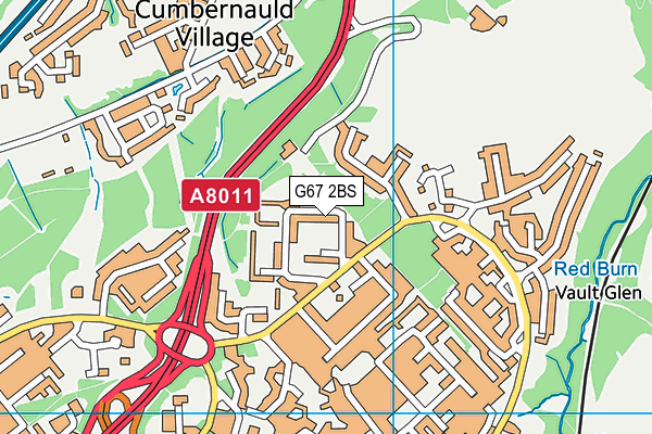 G67 2BS map - OS VectorMap District (Ordnance Survey) G67 2BS map - OS VectorMap District (Ordnance Survey)
