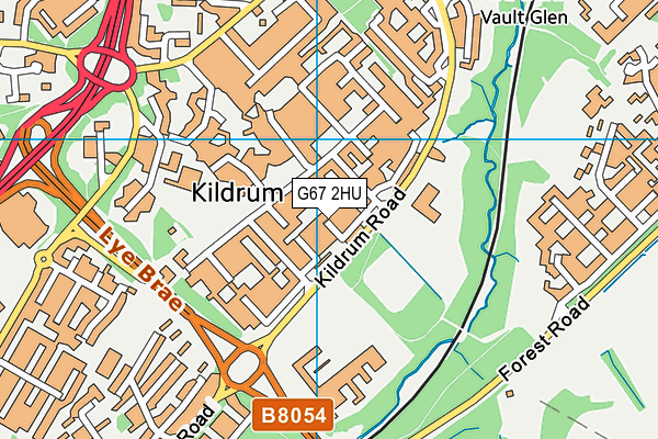 G67 2HU map - OS VectorMap District (Ordnance Survey) G67 2HU map - OS VectorMap District (Ordnance Survey)
