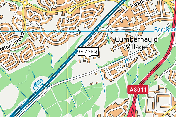 G67 2RQ map - OS VectorMap District (Ordnance Survey) G67 2RQ map - OS VectorMap District (Ordnance Survey)