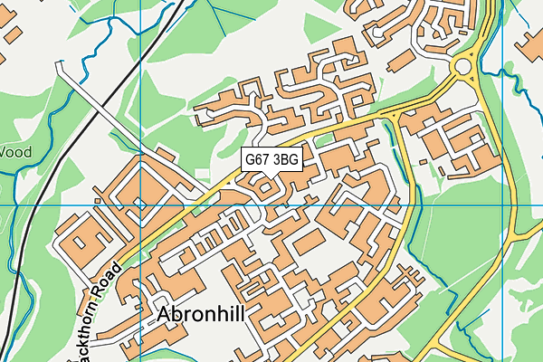 G67 3BG map - OS VectorMap District (Ordnance Survey) G67 3BG map - OS VectorMap District (Ordnance Survey)